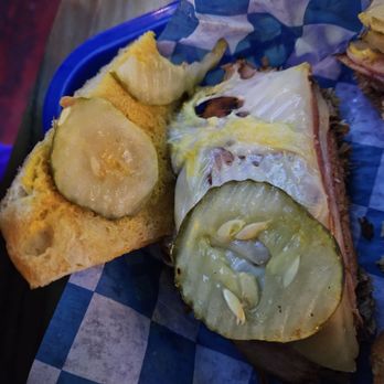 Riptides Pb - Cuban Sandwich more known as Media Noche inside look - Sports Bars Near Me - San Diego, California
