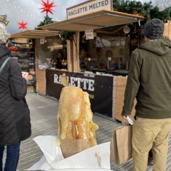 Seattle Christmas Market - Raclette Melted Cheese - Public Markets Near Me - Seattle, Washington Seattle Christmas Market - Raclette Melted Cheese - Public Markets Near Me - Seattle, Washington