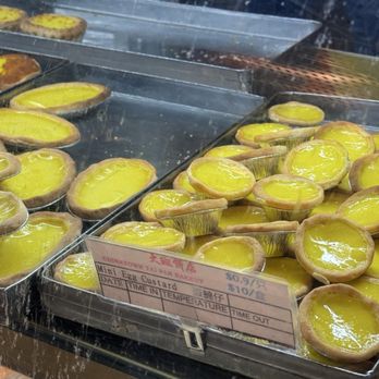 Tai Pan Bakery - egg tarts with cookie crust - Bakeries Near Me - New York, New York Tai Pan Bakery - egg tarts with cookie crust - Bakeries Near Me - New York, New York