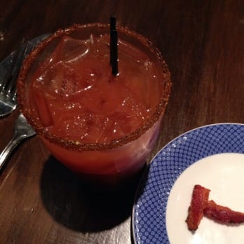 Ford's Fish Shack - Ashburn - Bacon Bloody Mary - Seafood Near Me - Ashburn, Virginia