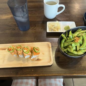 Hanamaru Sushi - Items from vegan menu! - Ramen Near Me - La Habra, California