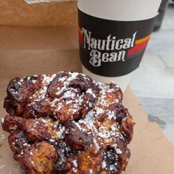 Nautical Bean - Monkey bread muffin and chai paired well together