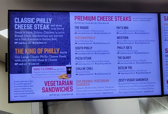 Menu photo 2 The Cheese Steak Shop Alameda, CA Menu photo 2 The Cheese Steak Shop Alameda, CA