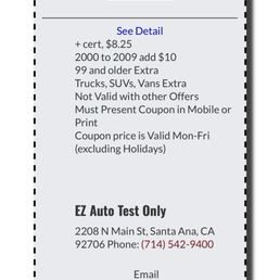 EZ AUTO SMOG CHECK - Updated November 2025 - 37 Photos & 201