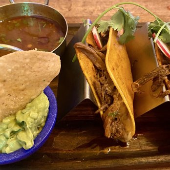 Sofia’s Taqueria - Birria tacos lunch special; side of Sofias Secret Guacamole - Mexican Near Me - Toms River, New Jersey