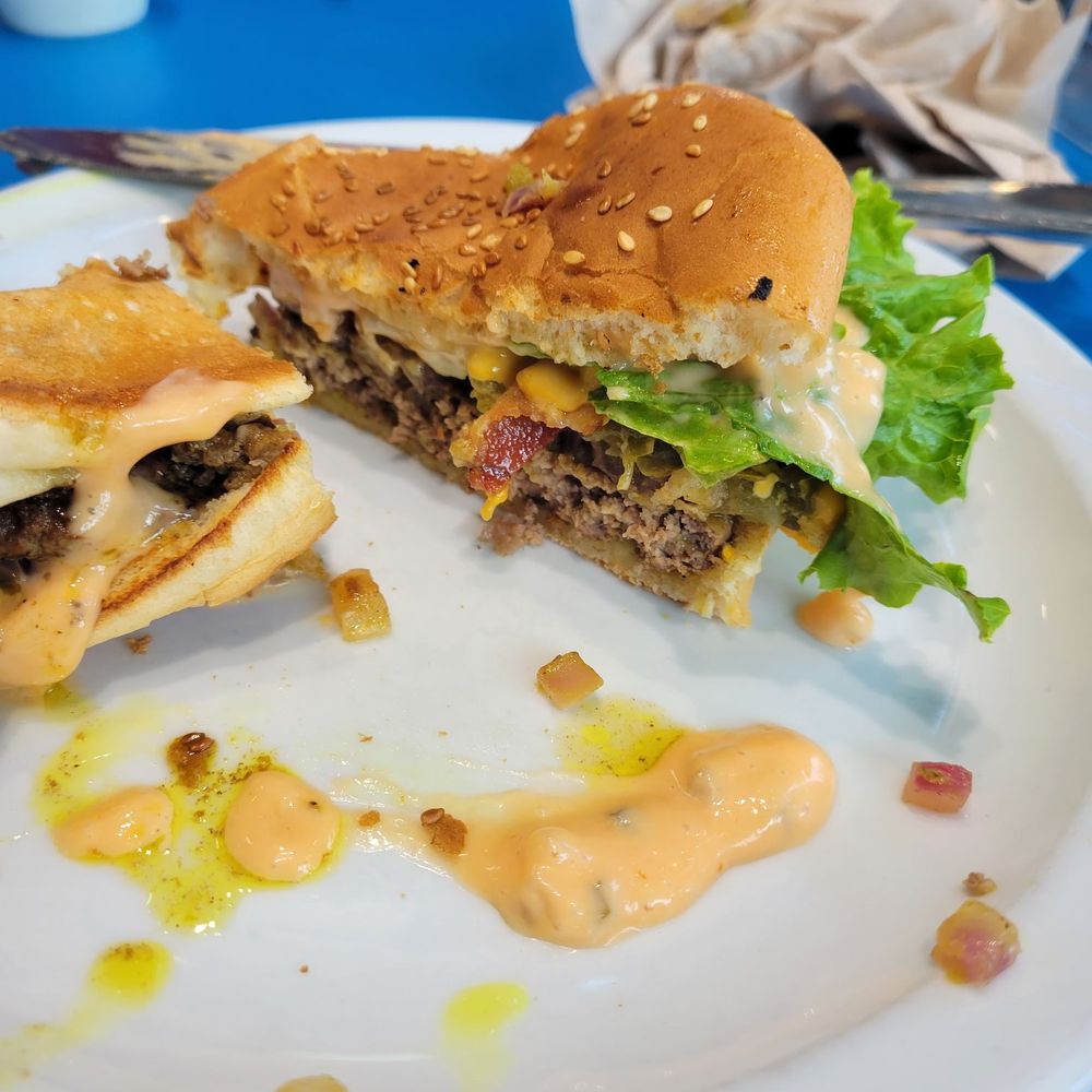 Surfside Burger Shack - Animal burger, 1/5 pound. - American Near Me - Eureka, California Surfside Burger Shack - Animal burger, 1/5 pound. - American Near Me - Eureka, California