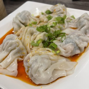 Dumpling House - E4. Wonton with Chilli Sauce - Dim Sum Near Me - San Francisco, California