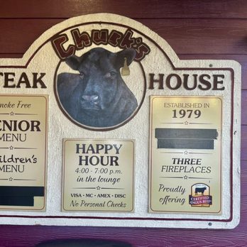 Chuck’s Steak House - Specials - Steakhouses Near Me - Myrtle Beach, South Carolina Chuck’s Steak House - Specials - Steakhouses Near Me - Myrtle Beach, South Carolina