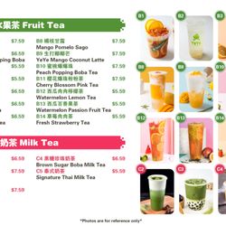 Ye Ye Coconut Snacks - Menu