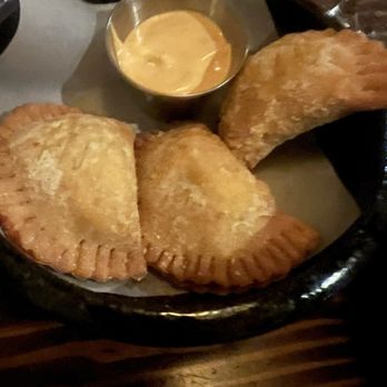 Paper Plane - Mushroom empanadas - Cocktail Bars Near Me - San Jose, California Paper Plane - Mushroom empanadas - Cocktail Bars Near Me - San Jose, California