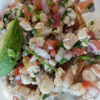 Hector's Mariscos - Shrimp tostada - Seafood Near Me - Chula Vista, California