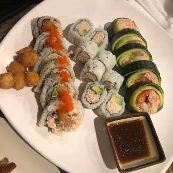 Hi Sushi - Crunch Scallop Roll California Roll Rock and Roll - Japanese Near Me - Bakersfield, California