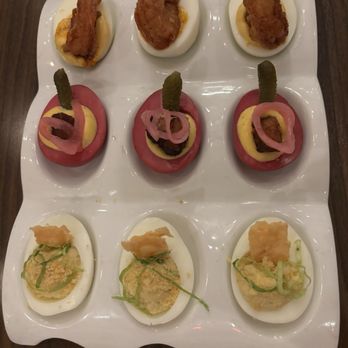 Ember and Elm - Deviled eggs 3 ways - Breakfast & Brunch Near Me - Pigeon Forge, Tennessee