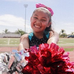 Valley Center Pop Warner Youth Football / Cheerleading - Mighty mite cheer game day!