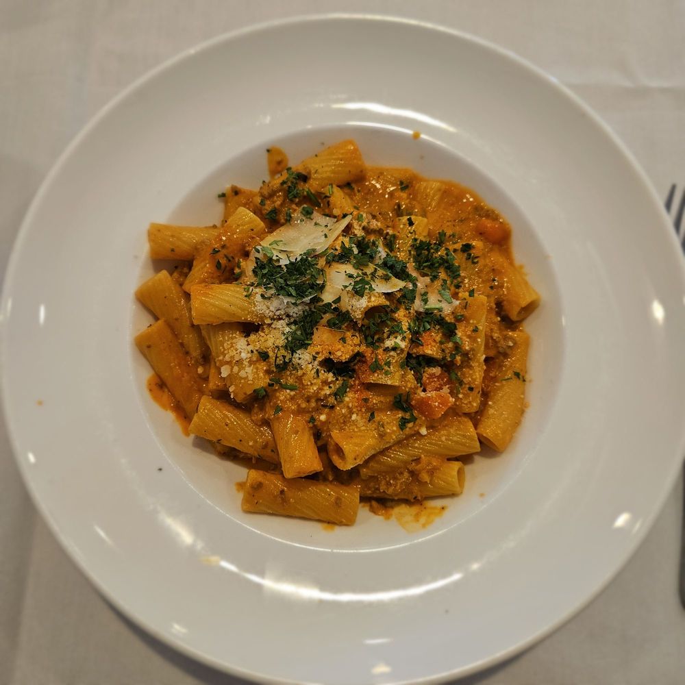 Bistro 46 - Rigatoni Bolgnese (special) - New American Near Me - Morristown, New Jersey