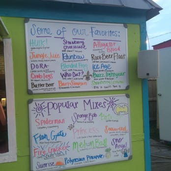 Tommy's Snoballs - Popular flavors and staff favorites - Ice Cream & Frozen Yogurt Near Me - Navarre, Florida Tommy's Snoballs - Popular flavors and staff favorites - Ice Cream & Frozen Yogurt Near Me - Navarre, Florida