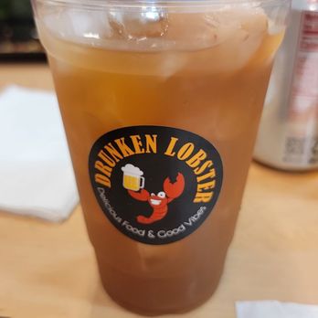 Drunken Lobster - Lychee tea - Vietnamese Near Me - Houston, Texas