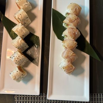 Kaya Sushi - Spicy Tuna Crunch Roll and Sunny's Roll 5 STARS - Sushi Bars Near Me - El Segundo, California Kaya Sushi - Spicy Tuna Crunch Roll and Sunny's Roll 5 STARS - Sushi Bars Near Me - El Segundo, California