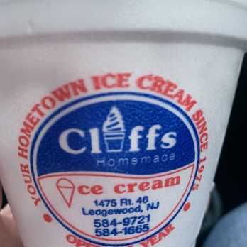 Cliff's Homemade Ice Cream - Since 1975!! A classic! - Ice Cream & Frozen Yogurt Near Me - Ledgewood, New Jersey Cliff's Homemade Ice Cream - Since 1975!! A classic! - Ice Cream & Frozen Yogurt Near Me - Ledgewood, New Jersey