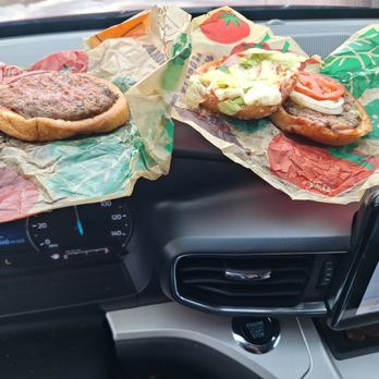 Burger King - 1st sandwich is just ketchup 2nd is regular whopper jr! - Burgers Near Me - Vermillion, South Dakota Burger King - 1st sandwich is just ketchup 2nd is regular whopper jr! - Burgers Near Me - Vermillion, South Dakota
