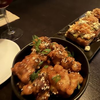 FOUNDATION kitchen + bar - Tempura cauliflower - New American Near Me - Derry, New Hampshire