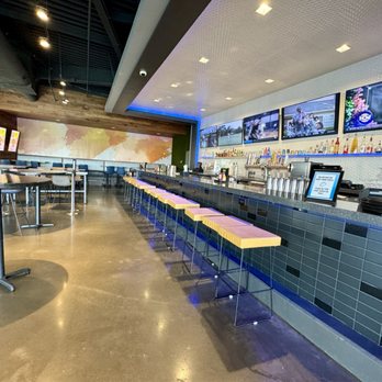 Topgolf - Upstairs bar area - Golf Near Me - Charlotte, North Carolina
