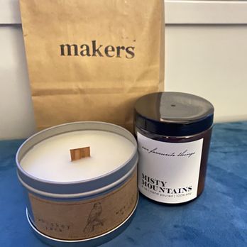 Makers - Candles from two different makers - Gift Shops Near Me - West Vancouver, British Columbia