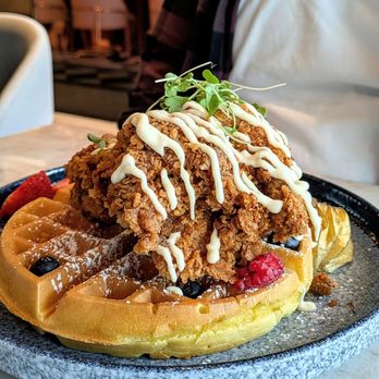 15th Ave Cafe & Bistro - Chicken and waffles - Cafes Near Me - Markham, Ontario