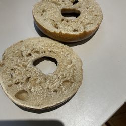 J Bagels And Cafe - Cinnamon raisin bagel purchased oct 26, 2025
