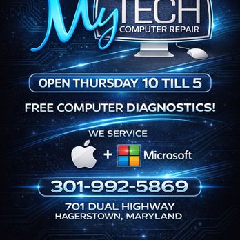 My Tech Computer Repair - IT Services & Computer Repair Near Me - Hagerstown, Maryland My Tech Computer Repair - IT Services & Computer Repair Near Me - Hagerstown, Maryland