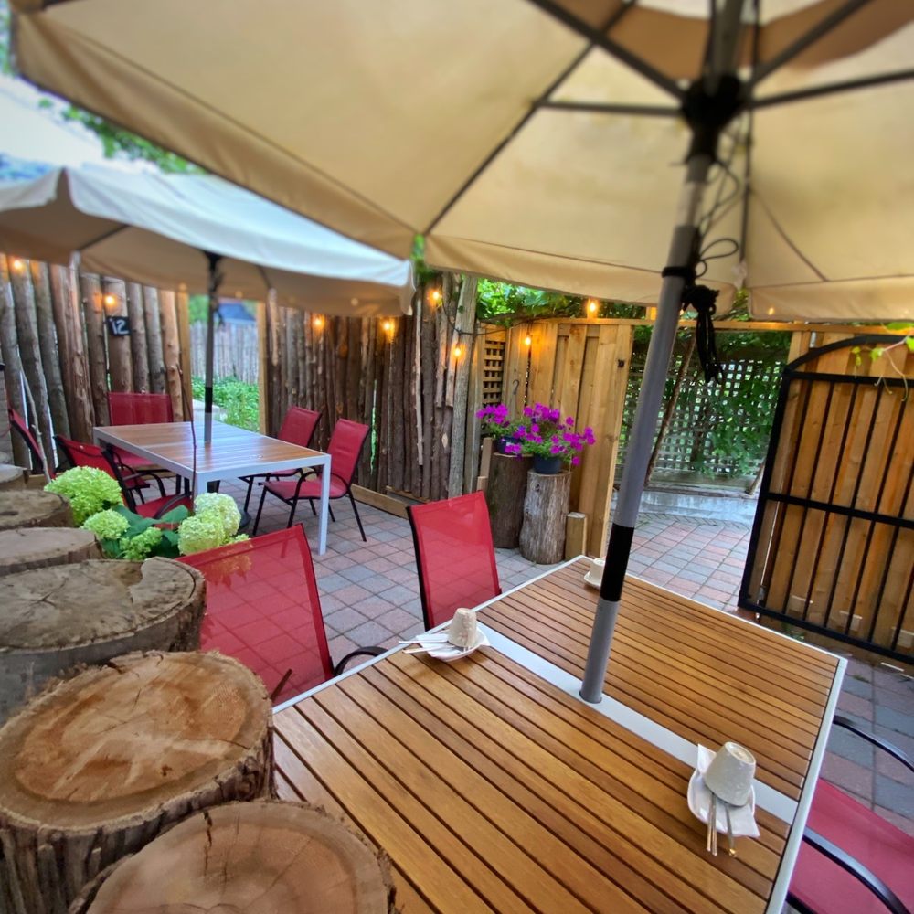 Sariwon Korean Bbq Restaurant - Sariwon - Patio dining tables on the rooftop of the restaurant - Korean Near Me - Thornhill, Ontario Sariwon Korean Bbq Restaurant - Sariwon - Patio dining tables on the rooftop of the restaurant - Korean Near Me - Thornhill, Ontario