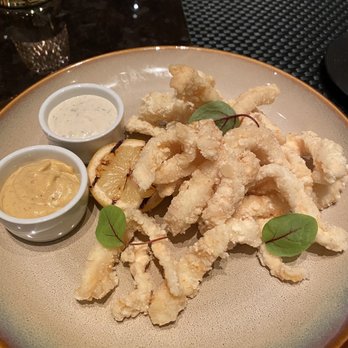 Prime Cut Steakhouse - Crispy calamari with grilled lemon - Steakhouses Near Me - Jamul, California