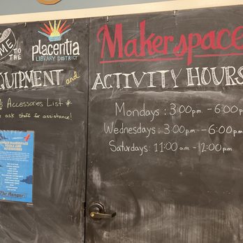 Placentia Library - Makerspace - Libraries Near Me - Placentia, California Placentia Library - Makerspace - Libraries Near Me - Placentia, California