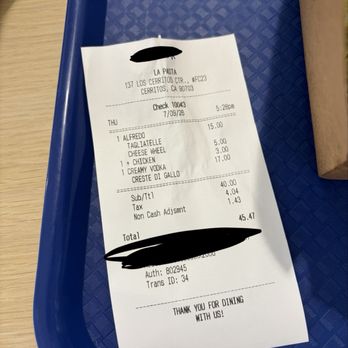 La Pasta - $45 for two pastas - Italian Near Me - Cerritos, California La Pasta - $45 for two pastas - Italian Near Me - Cerritos, California