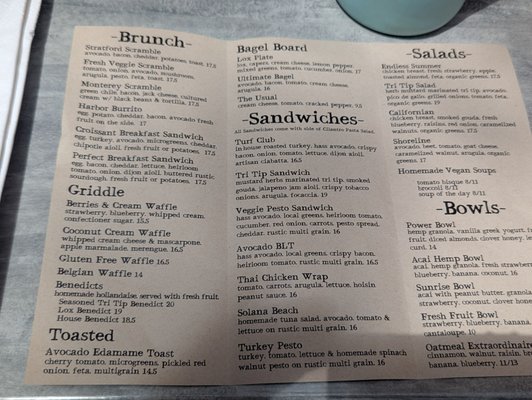 Menu photo 5 Stratford Court Cafe Del Mar, CA Menu photo 5 Stratford Court Cafe Del Mar, CA