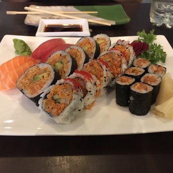 Osuka Sushi - a plate of sushi on a table - Sushi Bars Near Me - Montreal, Quebec Osuka Sushi - a plate of sushi on a table - Sushi Bars Near Me - Montreal, Quebec