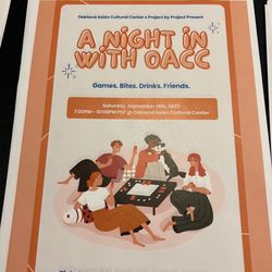 Oakland Asian Cultural Center - Upcoming event