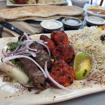 Kabob Station - Combo Chicken and Ground Beef Kabob - Kebab Near Me - Lorton, Virginia