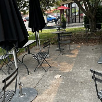 Chipotle Mexican Grill - Garbage left on patio - Mexican Near Me - Buffalo, New York Chipotle Mexican Grill - Garbage left on patio - Mexican Near Me - Buffalo, New York