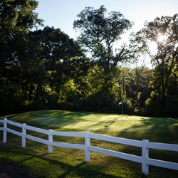 Heart of America Golf Course - View of #9 Green on the River Course.