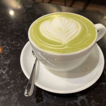 Figaro Dessert Cafe - Matcha latte - Desserts Near Me - San Diego, California