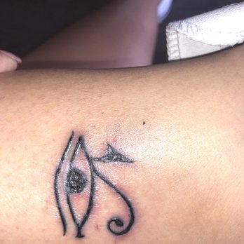 Southbay Tattoo & Piercing - Infected eye of Horus tattoo I got April 13, 2018 (Friday the 13th) - Tattoo Near Me - Carson, California Southbay Tattoo & Piercing - Infected eye of Horus tattoo I got April 13, 2018 (Friday the 13th) - Tattoo Near Me - Carson, California