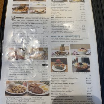 Eggs 'n Things Ko Olina - Menu - American Near Me - Kapolei, Hawaii