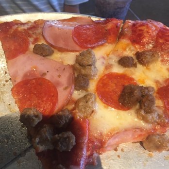 Pub19 Bar & Grill - Pop's All Meat pizza - American Near Me - Spirit Lake, Iowa Pub19 Bar & Grill - Pop's All Meat pizza - American Near Me - Spirit Lake, Iowa