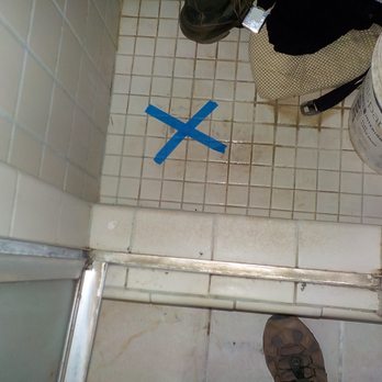 A & D Leak Detection - Location of a leak below the master shower stall (1) - Plumbing Near Me A & D Leak Detection - Location of a leak below the master shower stall (1) - Plumbing Near Me
