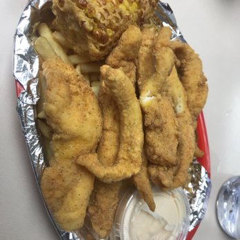 Bayou Cane Seafood - Fried catfish Plate - Cajun/Creole Near Me - Houma, Louisiana