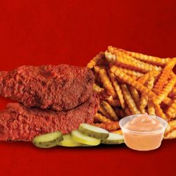Chick N Drip - 2 tenders with a side