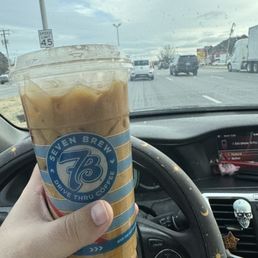 Large iced blondie Large iced blondie