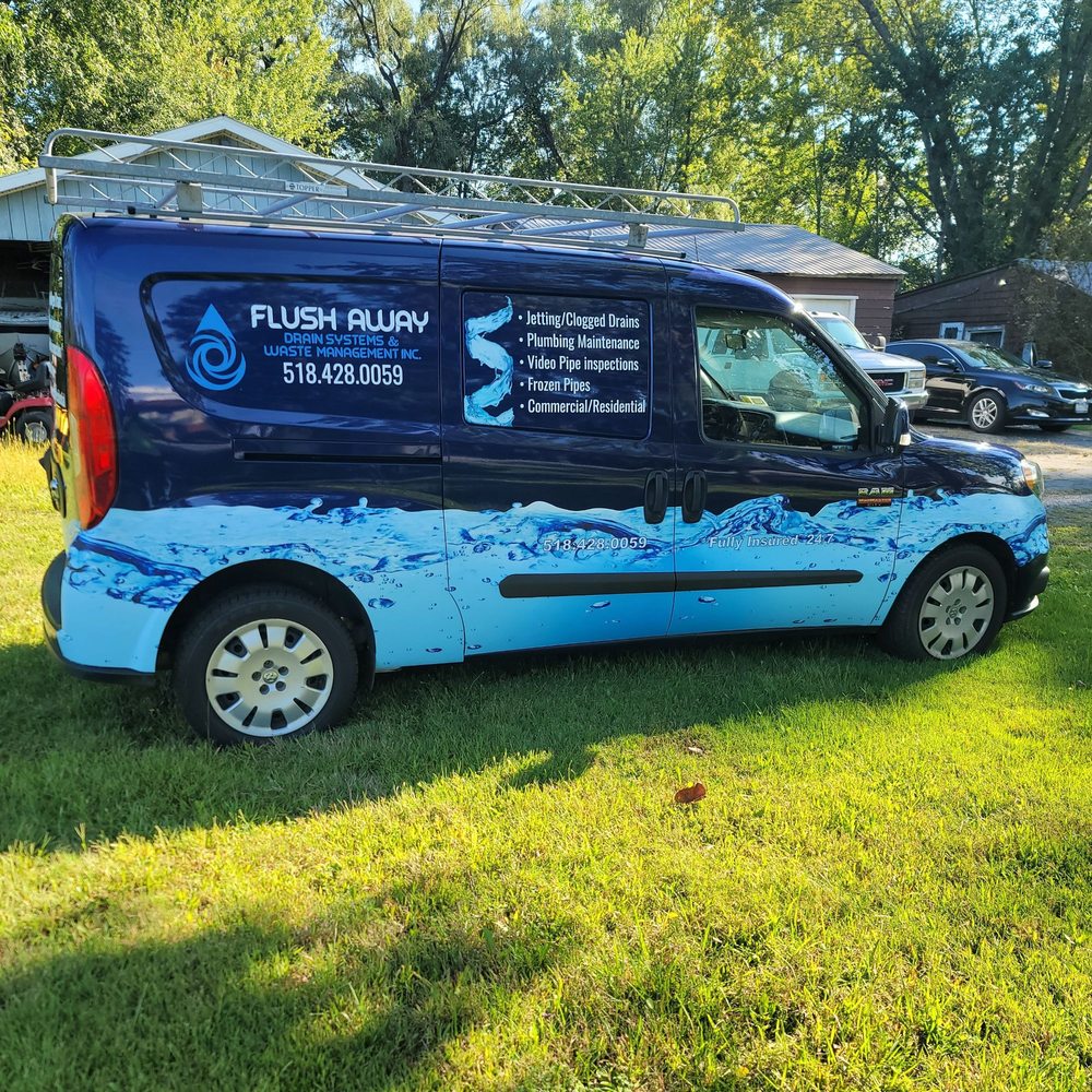 Slide of Flush Away Drain Systems & Waste Management