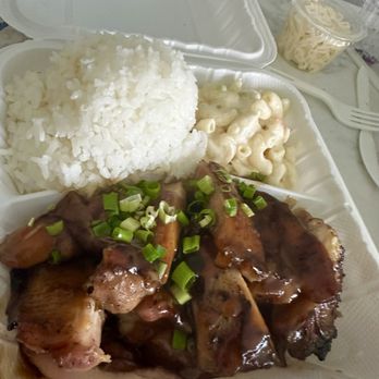 Smiley's Local Grinds - The teriyaki chicken was perfect as was the macaroni salad. - Hawaiian Near Me - Lihue, Hawaii Smiley's Local Grinds - The teriyaki chicken was perfect as was the macaroni salad. - Hawaiian Near Me - Lihue, Hawaii